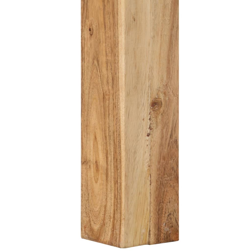 vidaXL Mesa de centro 80x80x40 cm madeira de acácia maciça
