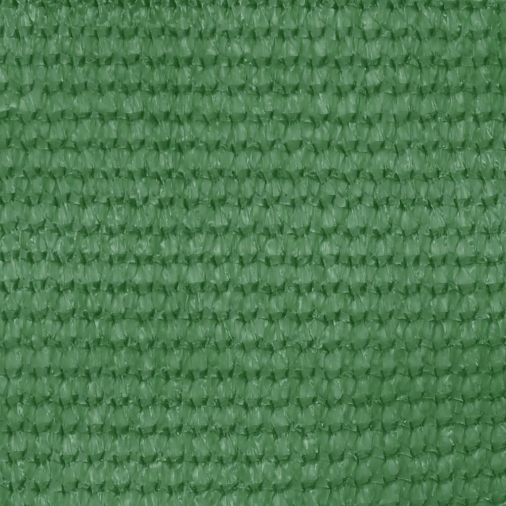 vidaXL Tela de varanda 75x500 cm PEAD verde-claro