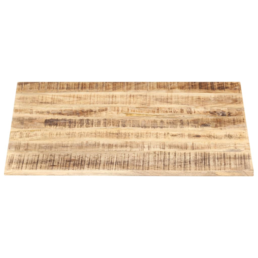 vidaXL Tampo de mesa madeira de mangueira maciça 15-16 mm 60x60 cm