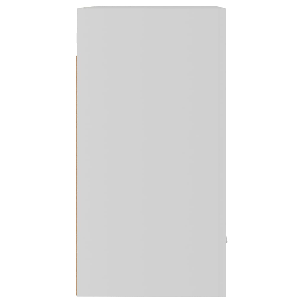 vidaXL Armário de parede 50x31x60 cm contraplacado branco