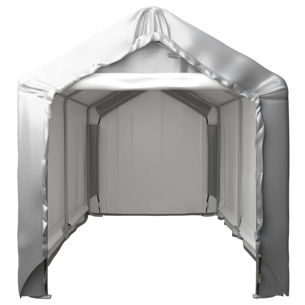 vidaXL Tenda de armazenamento 180x300 cm aço cinzento