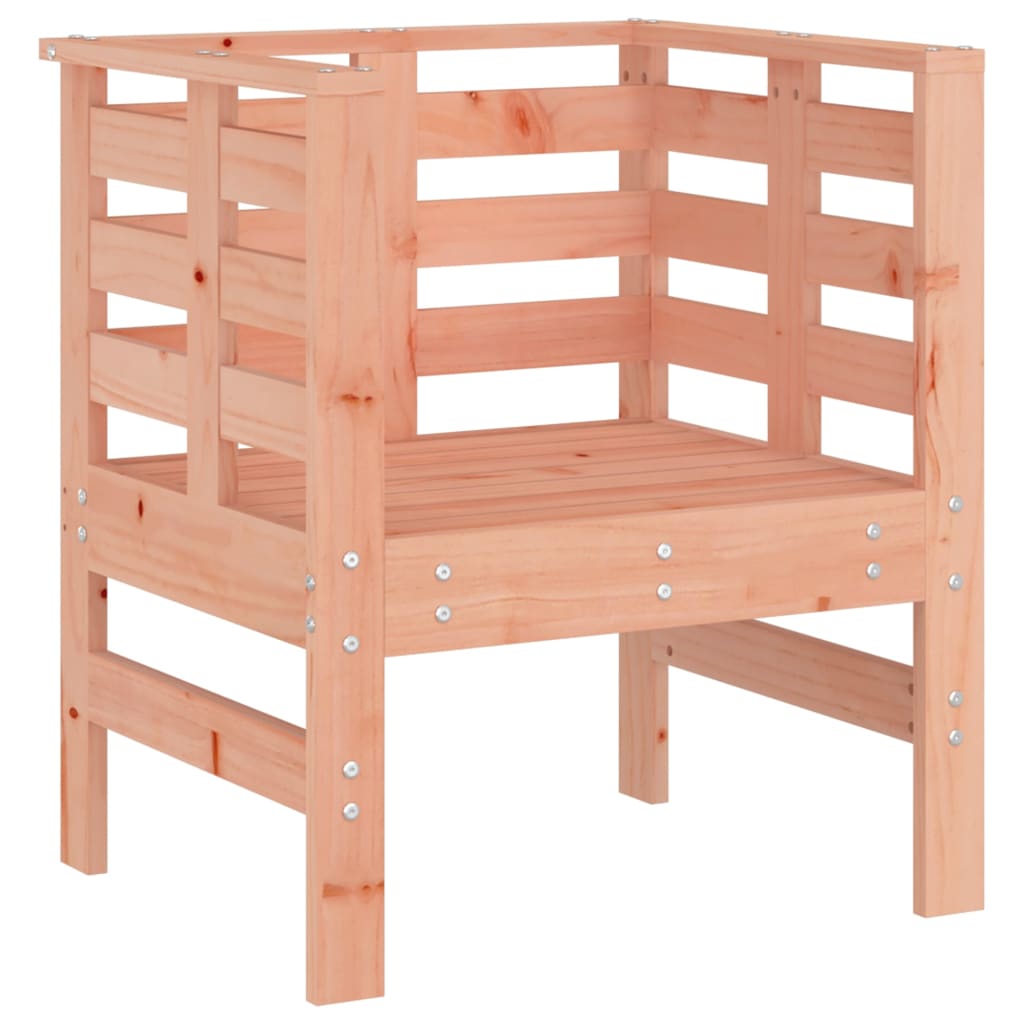 vidaXL Cadeiras de jardim 2 pcs 61,5x53x71cm madeira de douglas maciça
