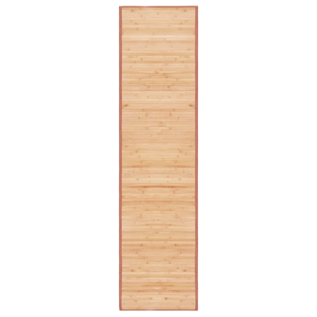 vidaXL Tapete de bambu 80x300 cm castanho