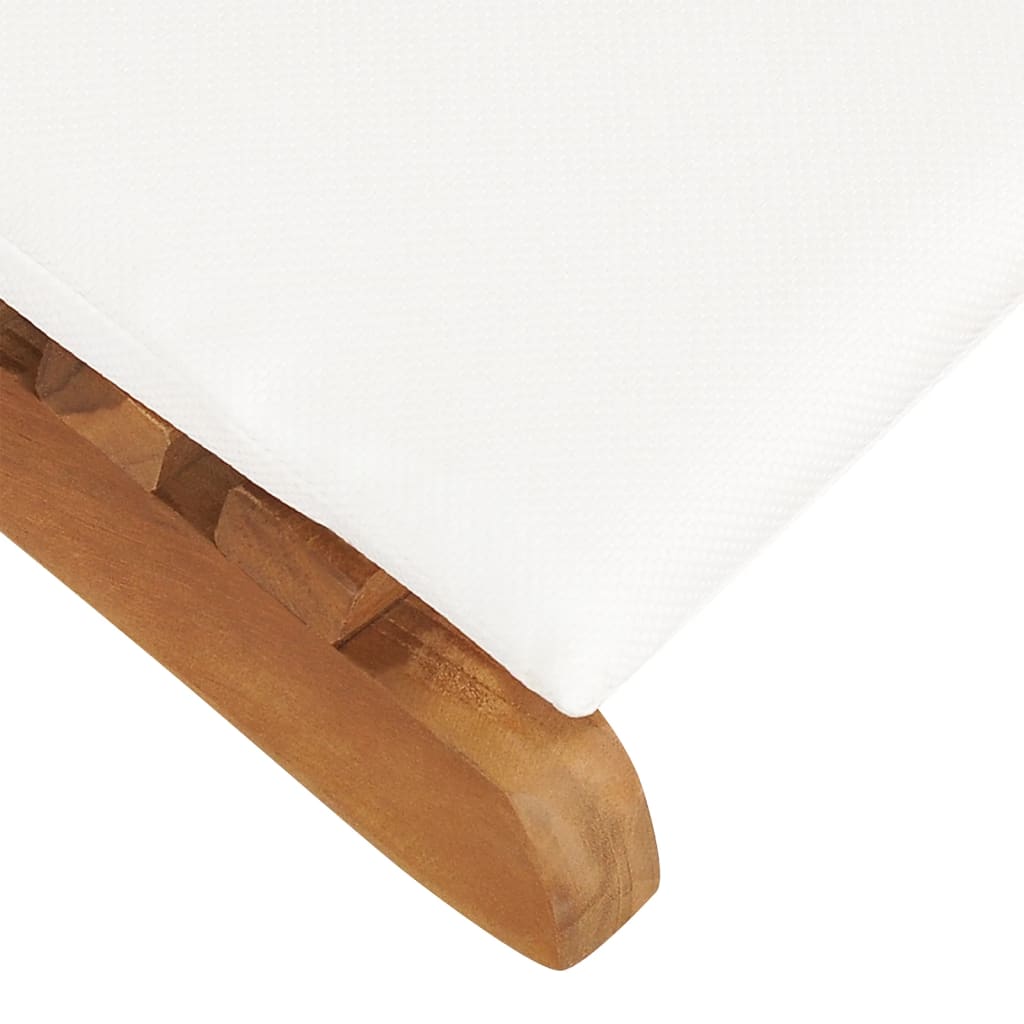vidaXL Espreguiçadeiras com almofadões 2 pcs madeira de teca maciça