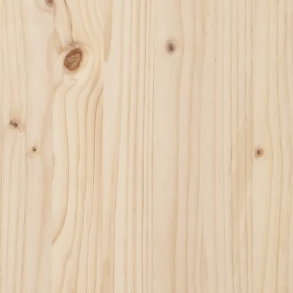 vidaXL Garrafeira 23x34x61 cm madeira de pinho maciça