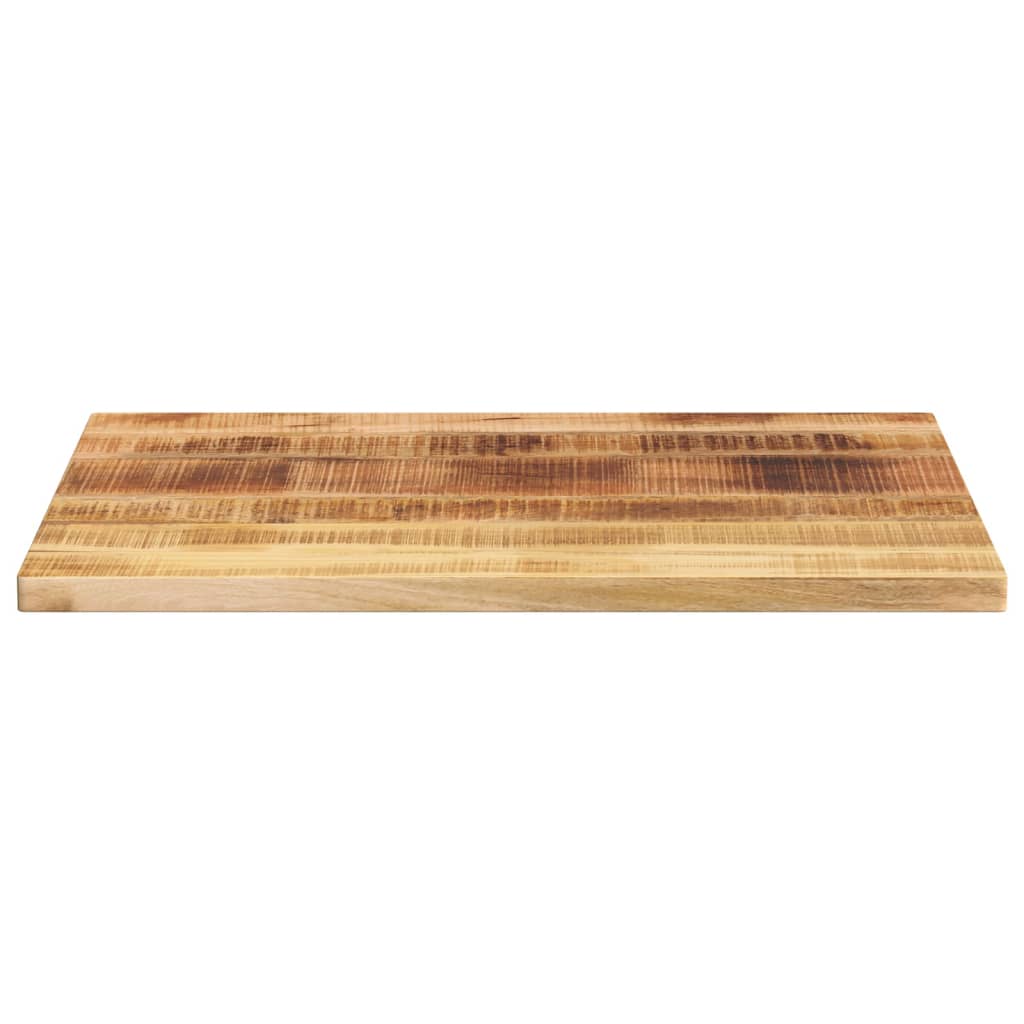 vidaXL Tampo de mesa retangular 80x60x2,5 cm mangueira áspera maciça