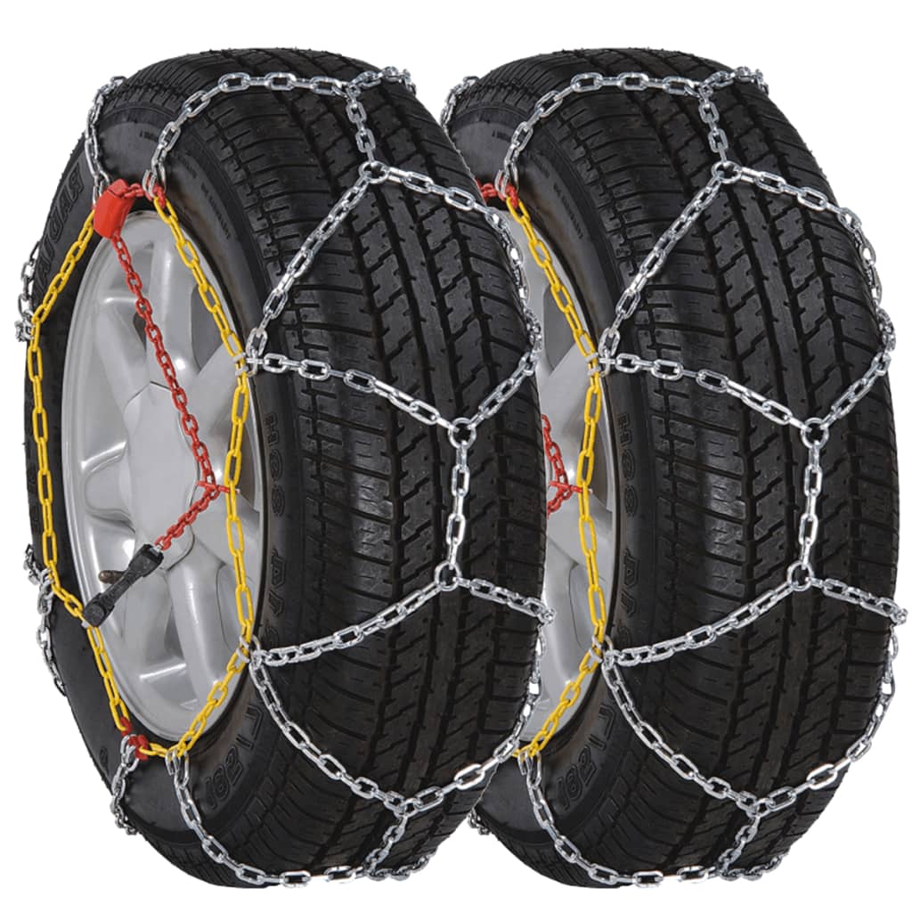 Correntes de neve para pneus, 2 pçs 12 mm KN 60