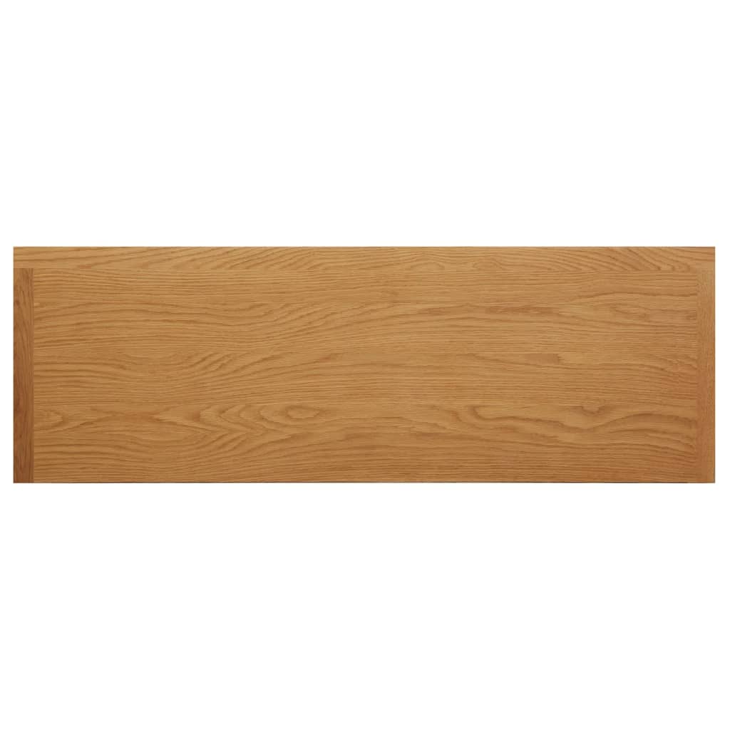 vidaXL Toucador 110x40x75 cm madeira de carvalho maciça