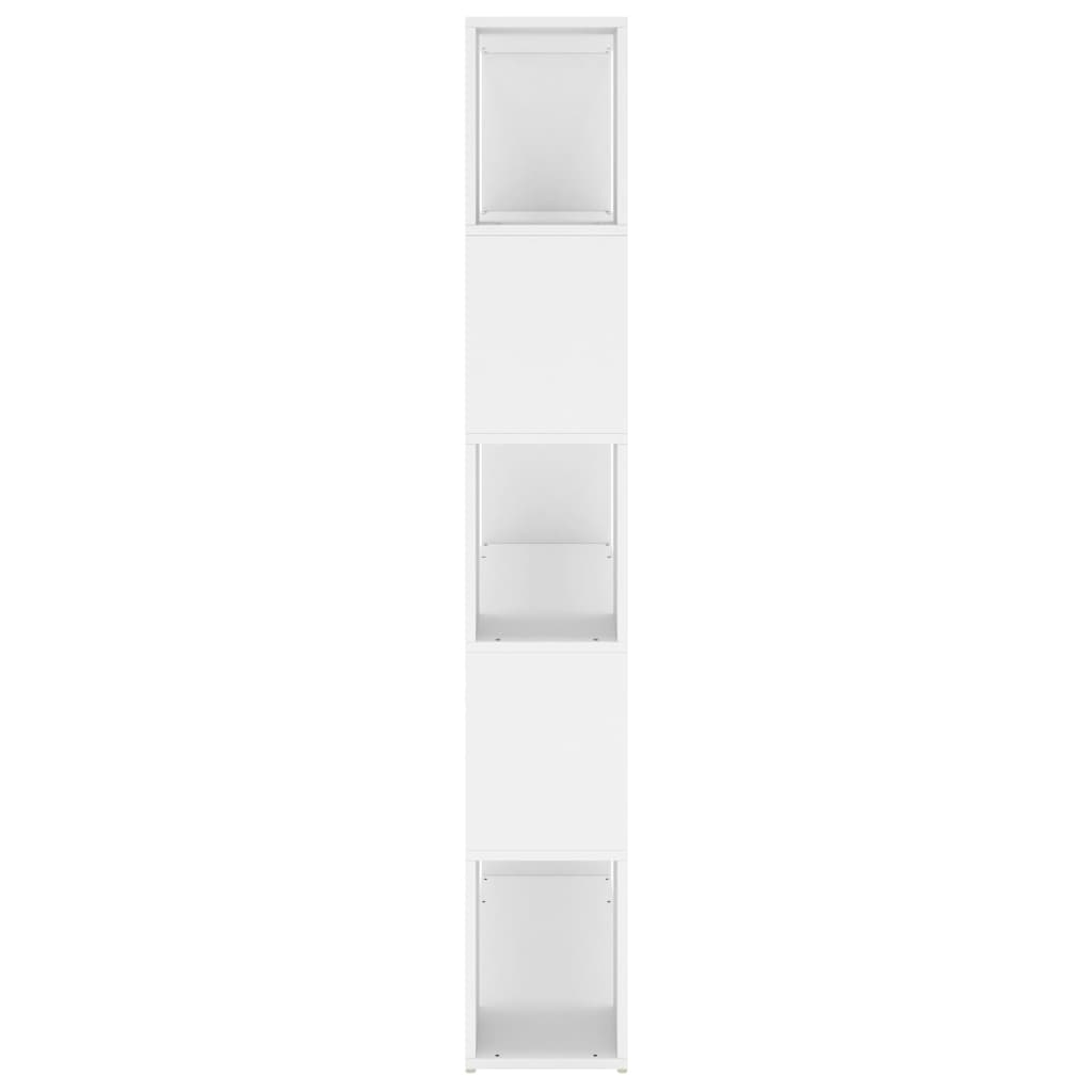 vidaXL Estante/divisória 100x24x155 cm contraplacado branco