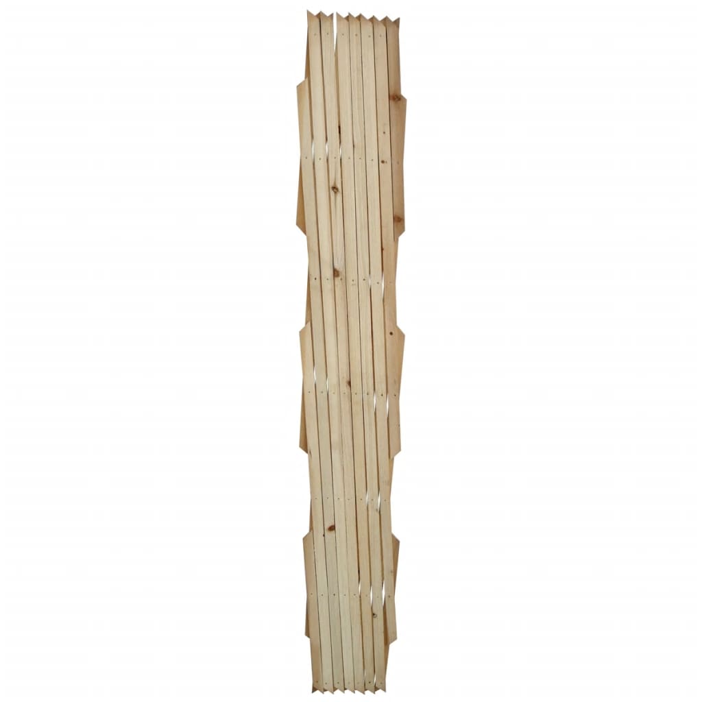vidaXL Cerca em treliça 5 pcs madeira maciça 180 x 90 cm