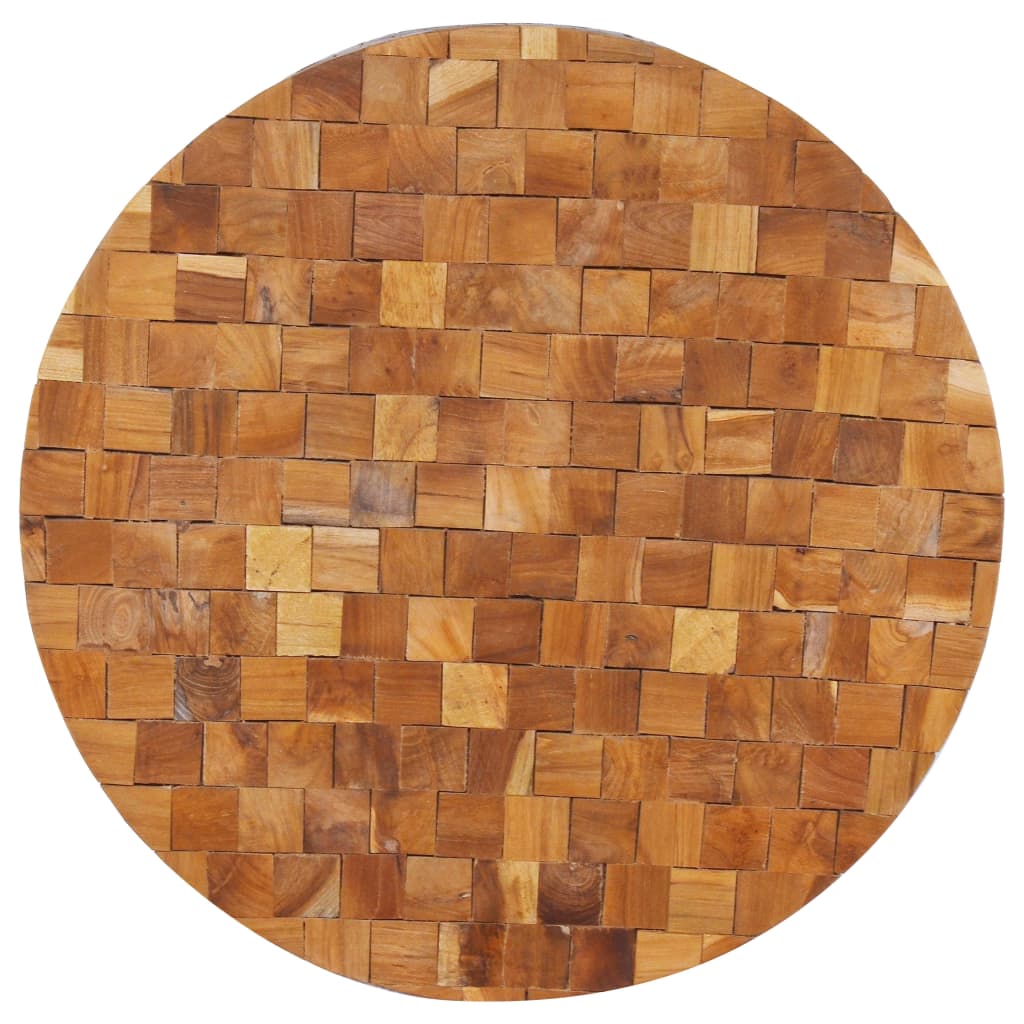 vidaXL Mesa de centro 60x60x35cm madeira de teca maciça