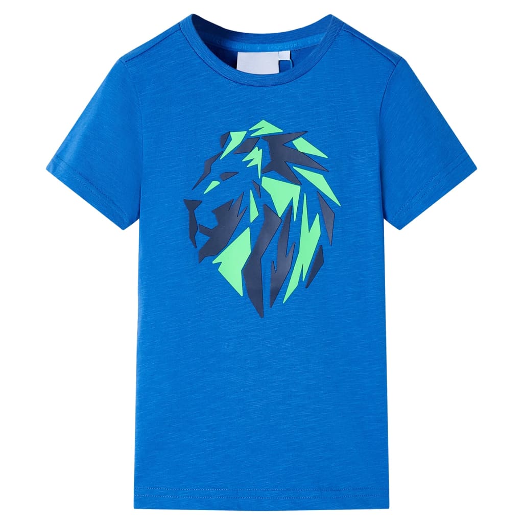 T-shirt de criança azul 92