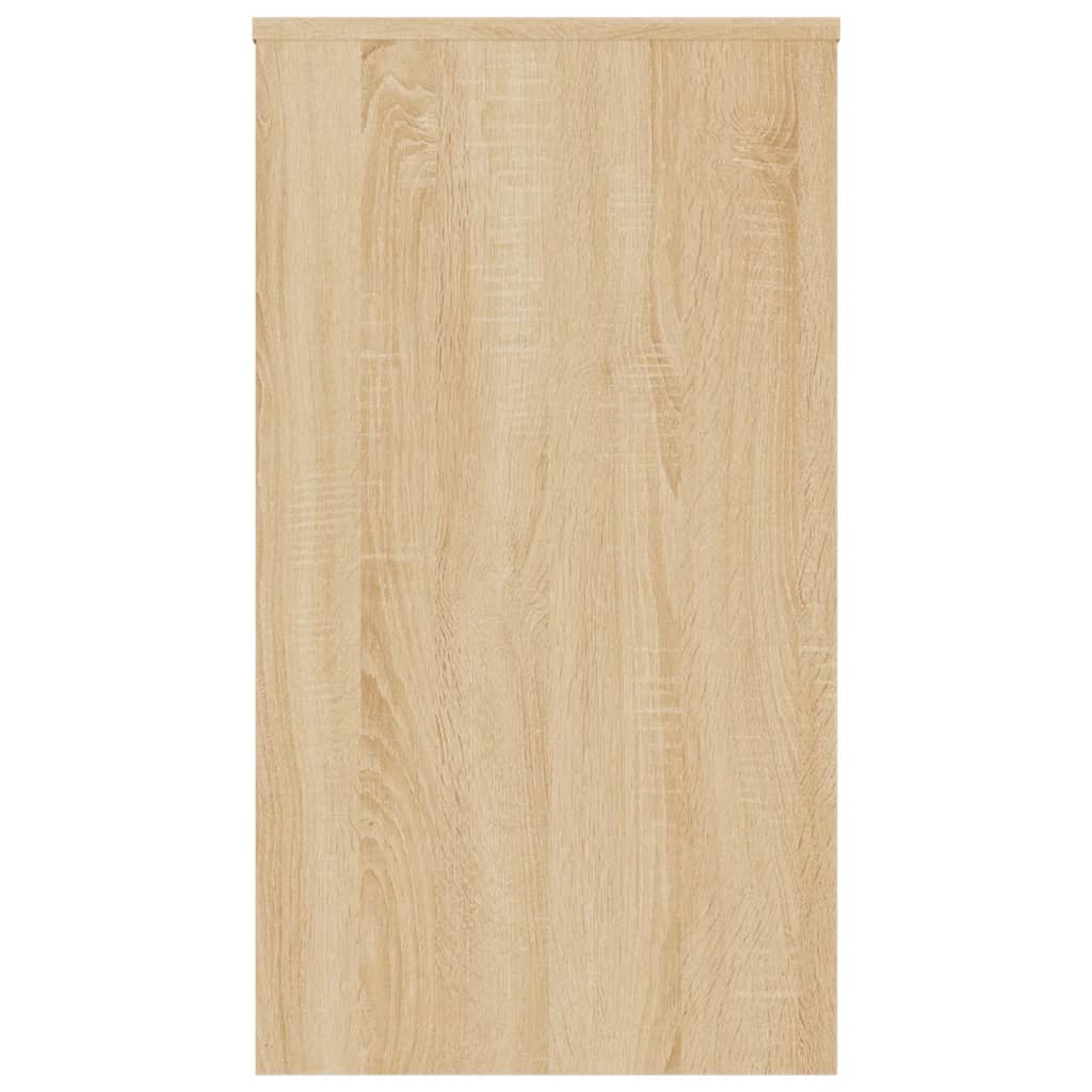 vidaXL Secretária 90x40x72 cm derivados de madeira cor carvalho sonoma