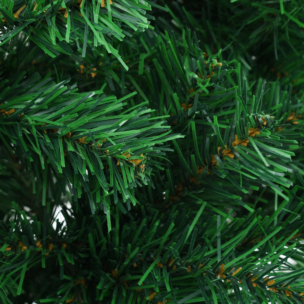 vidaXL Árvore de Natal artificial pré-iluminada com suporte 380 ramos