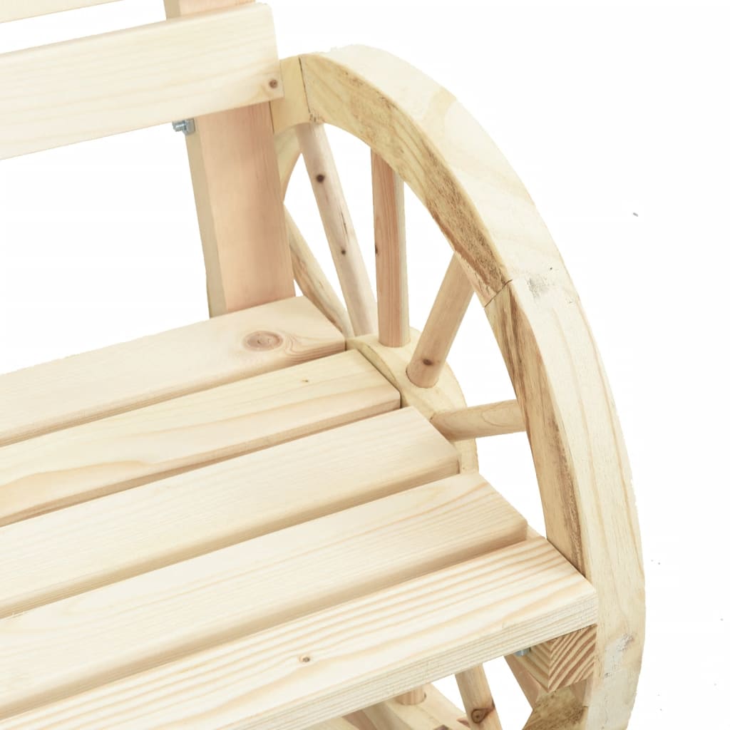 vidaXL Cadeiras de jardim 4 pcs madeira de abeto maciça