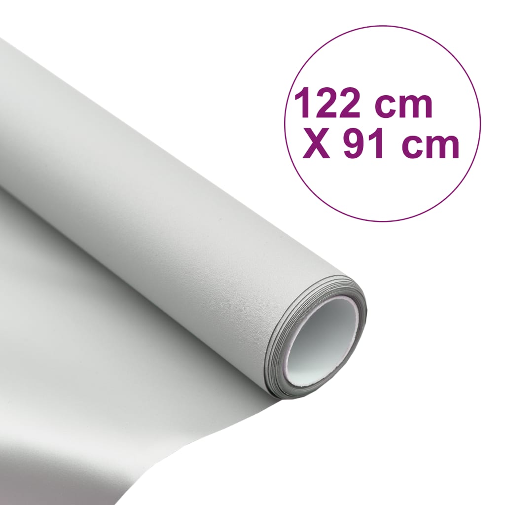 vidaXL Tecido para tela de projeção PVC metálico 60" 4:3