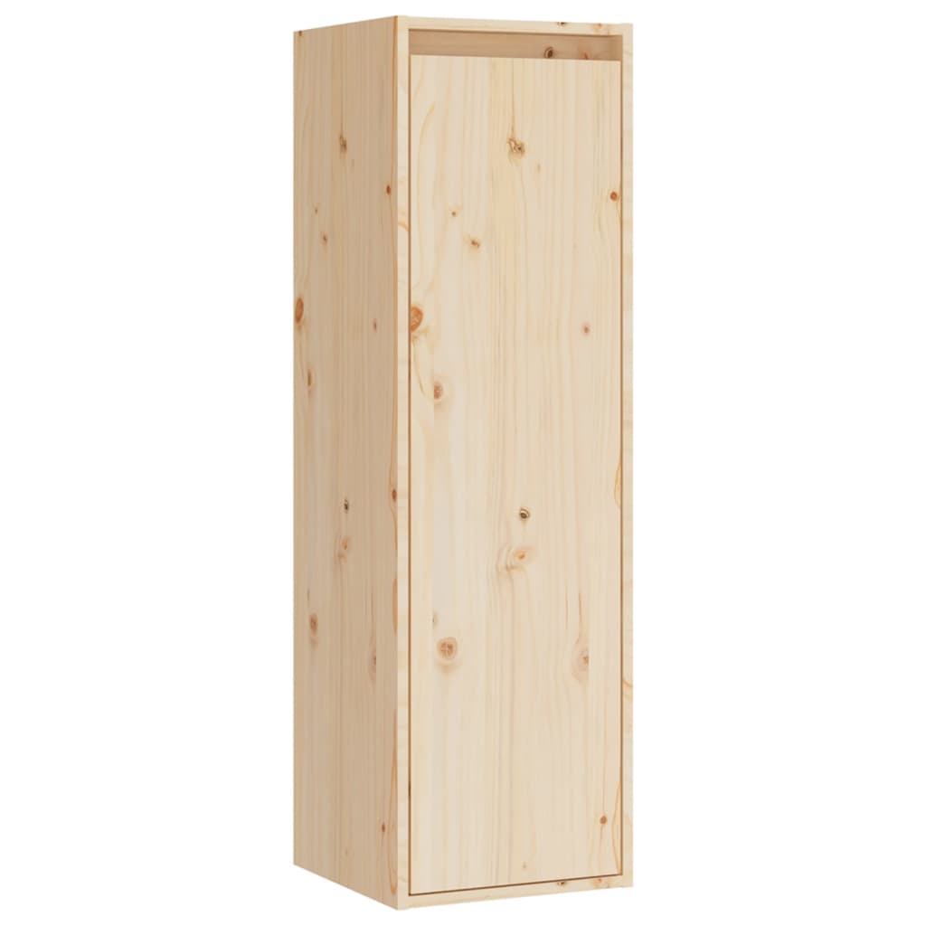vidaXL Armário de parede 30x30x100 cm madeira de pinho maciça