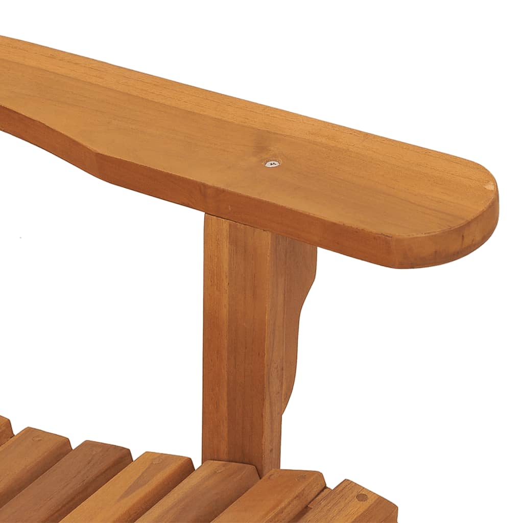 vidaXL Cadeira de jardim Adirondack 79x95x92 cm madeira de teca maciça