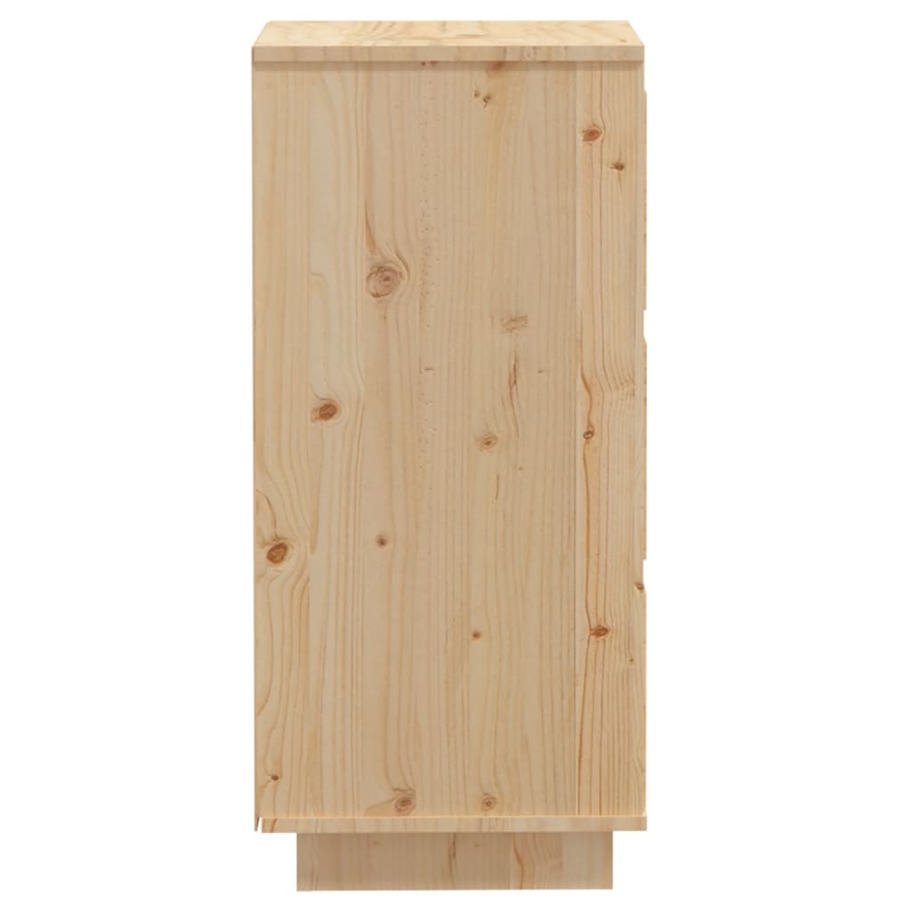 vidaXL Aparador 32x34x75 cm madeira de pinho maciça