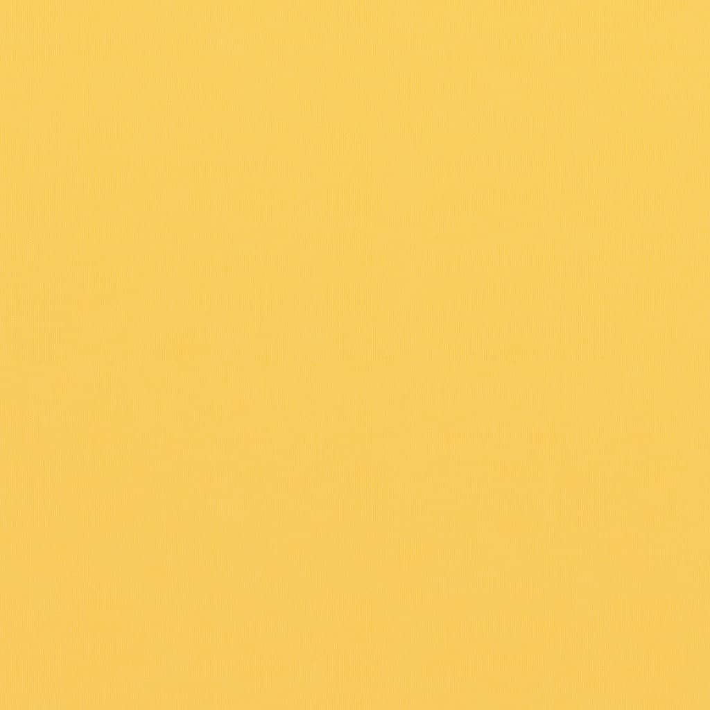 vidaXL Tela de varanda 90x600 cm tecido Oxford amarelo