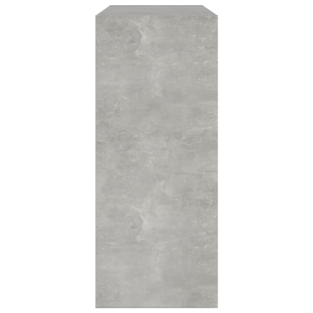 vidaXL Estante/divisória 80x30x72 cm cor cinzento cimento