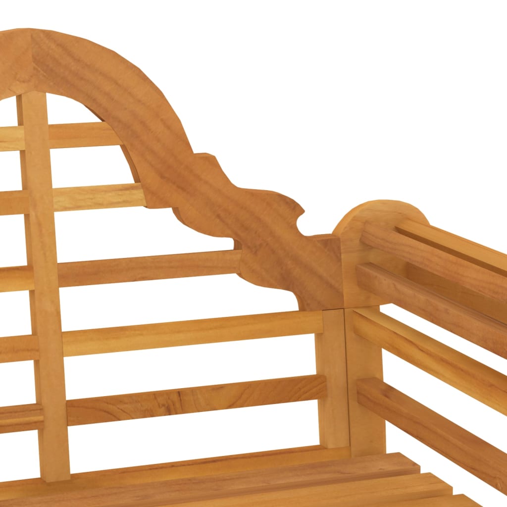 vidaXL Cadeira de jardim 88x60x92 cm madeira de teca maciça