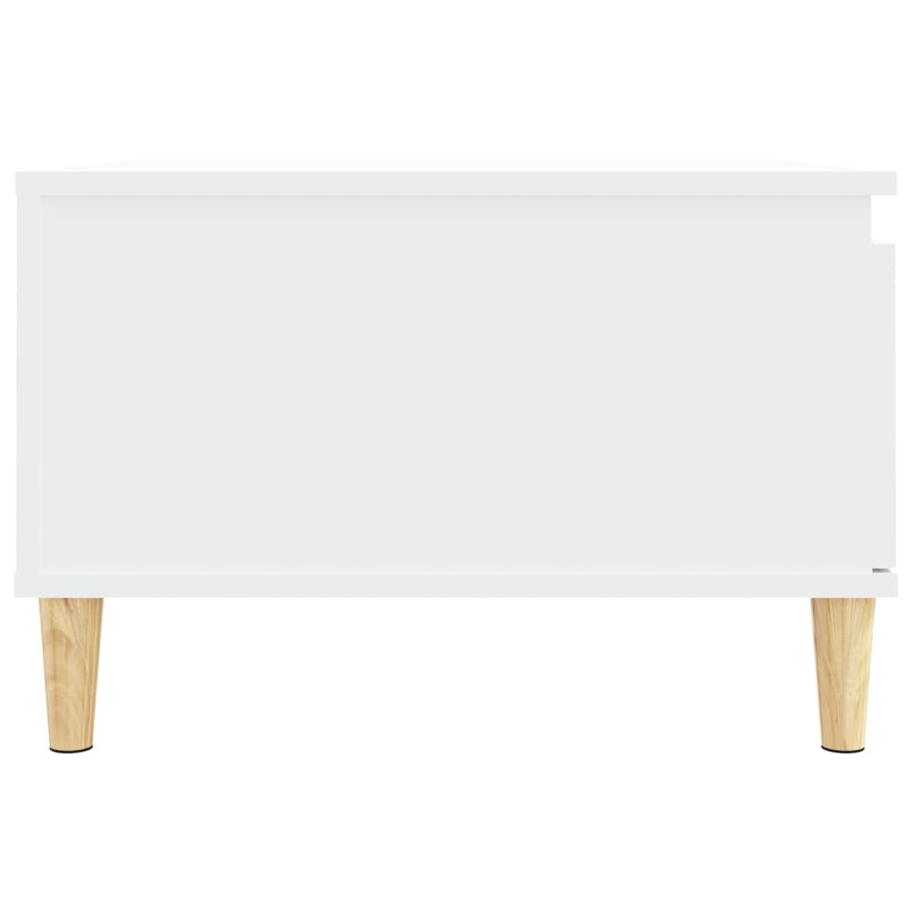 vidaXL Mesa de centro 55x55x36,5 cm derivados de madeira branco