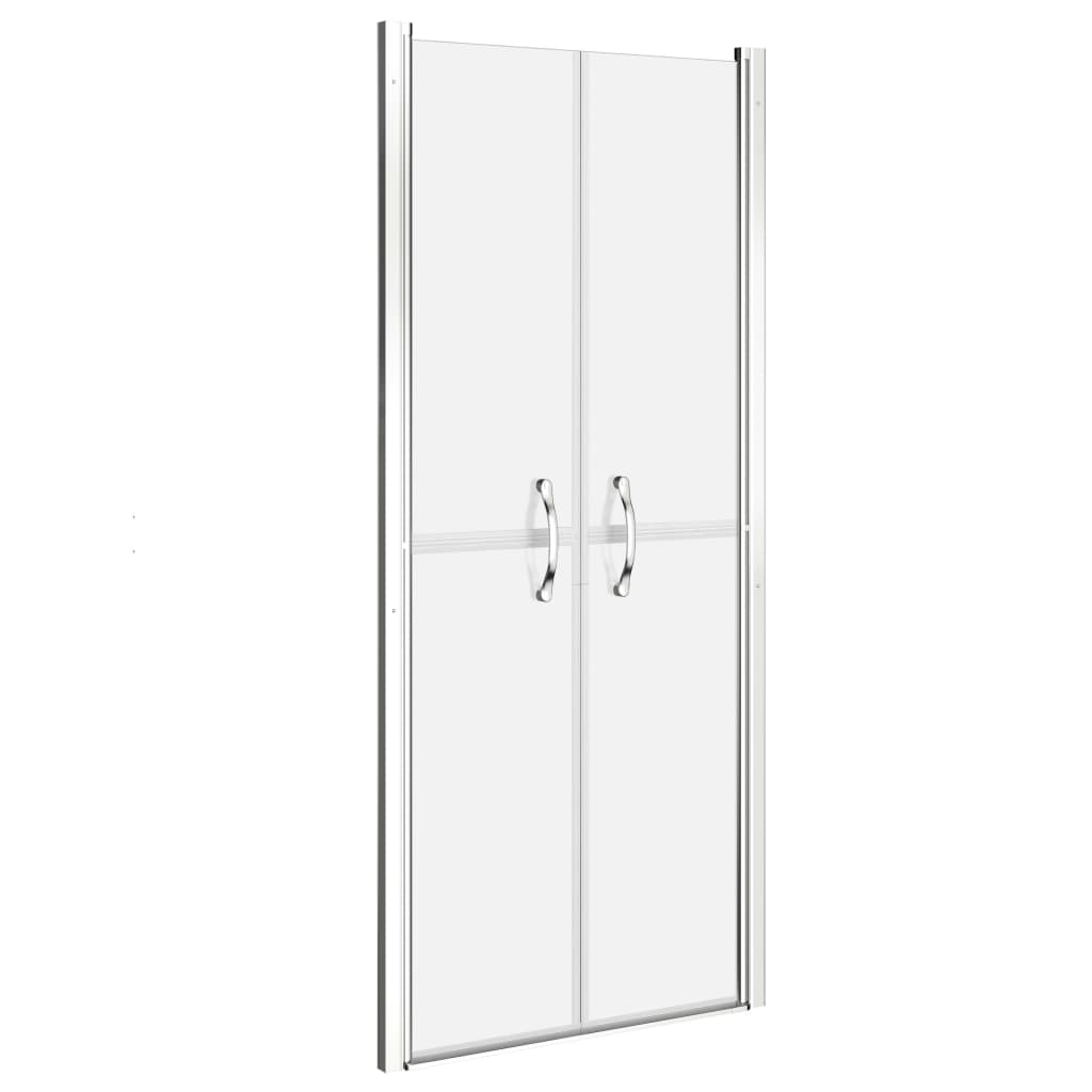 vidaXL Porta de duche ESG opaco 71x190 cm