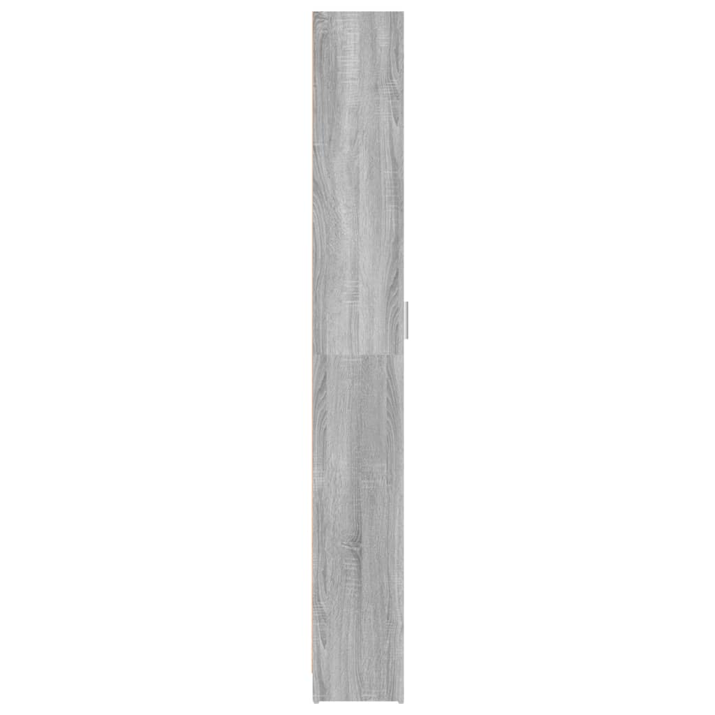 vidaXL Roupeiro de corredor 55x25x189cm derivados madeira cinza sonoma