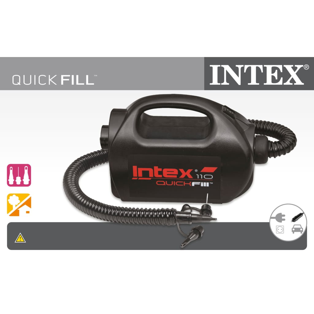Intex Bomba de ar elétrica Quick-Fill High PSI 220-240 V 68609