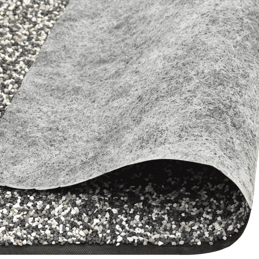 vidaXL Revestimento de pedra 150x100 cm cinzento