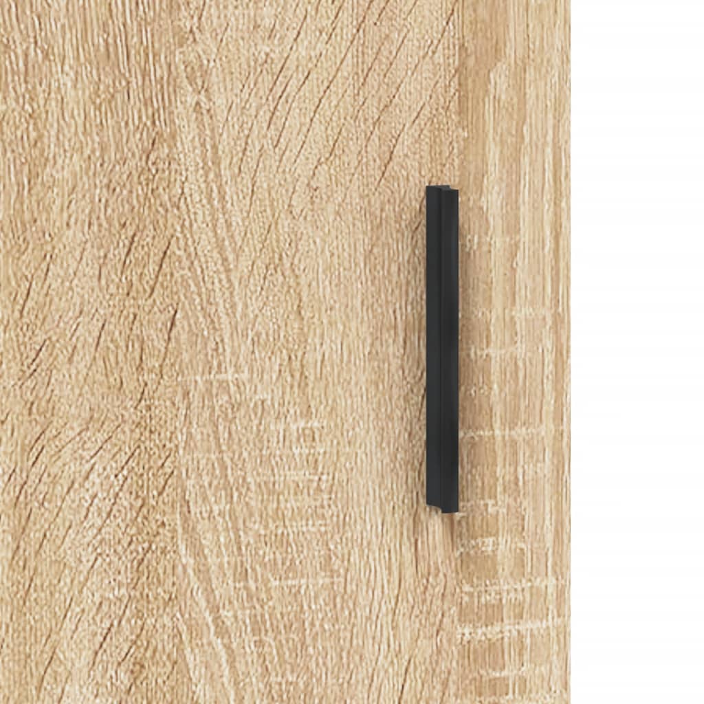vidaXL Armário alto 69,5x34x180 cm derivados de madeira cor sonoma