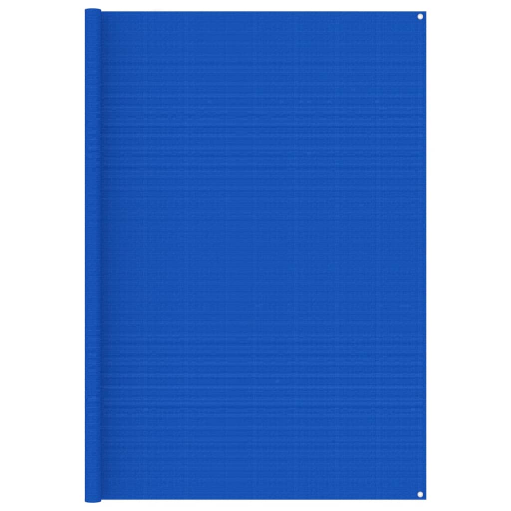 vidaXL Tapete de campismo para tenda 250x400 cm azul