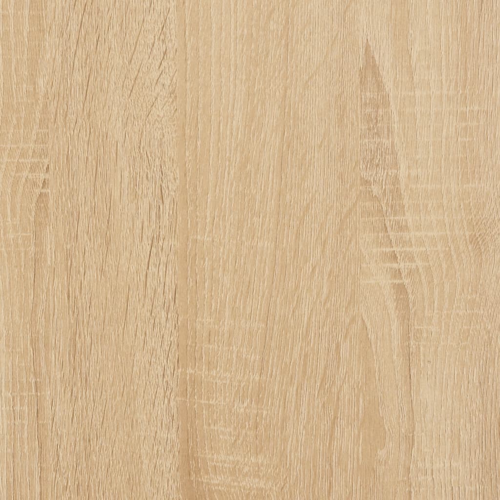 vidaXL Mesa de centro 100x50x45 cm derivados madeira carvalho sonoma