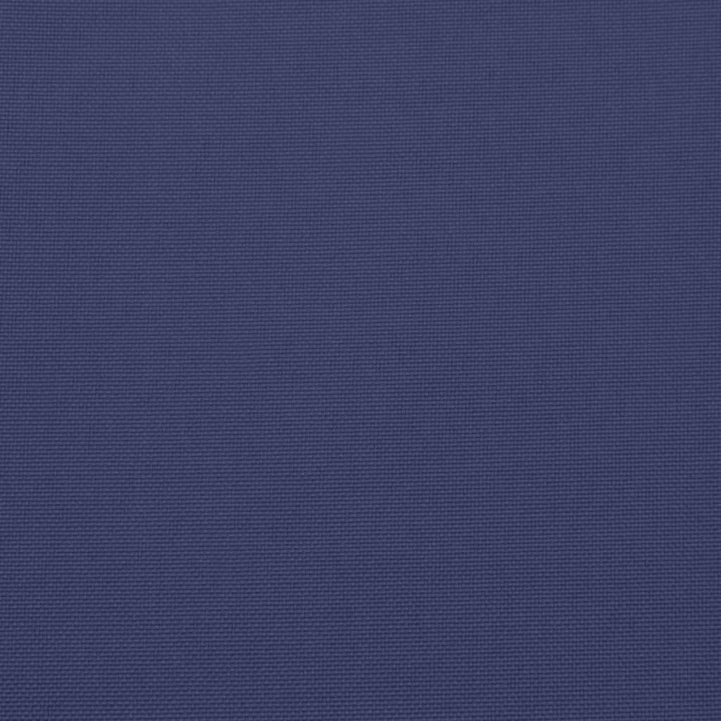 vidaXL Almofadão p/ banco jardim 180x50x7cm tecido oxford azul-marinho