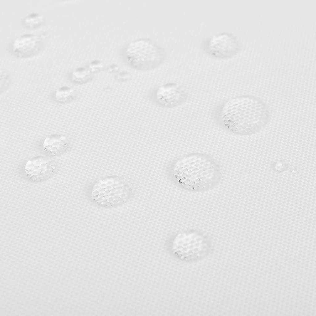 Toalhas de mesa 5 pcs 190 x 130 cm branco