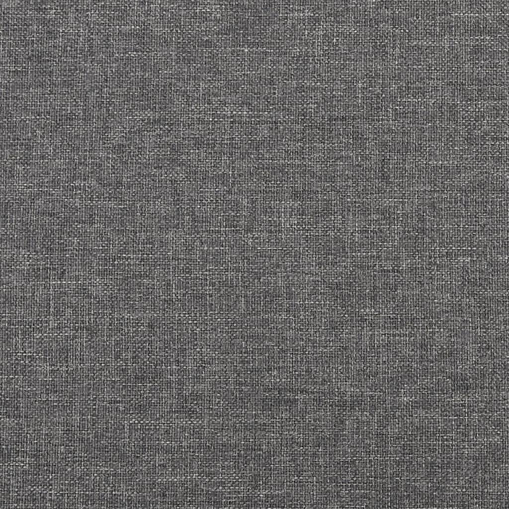 vidaXL Sofá-cama de 2 lugares tecido cinzento-claro