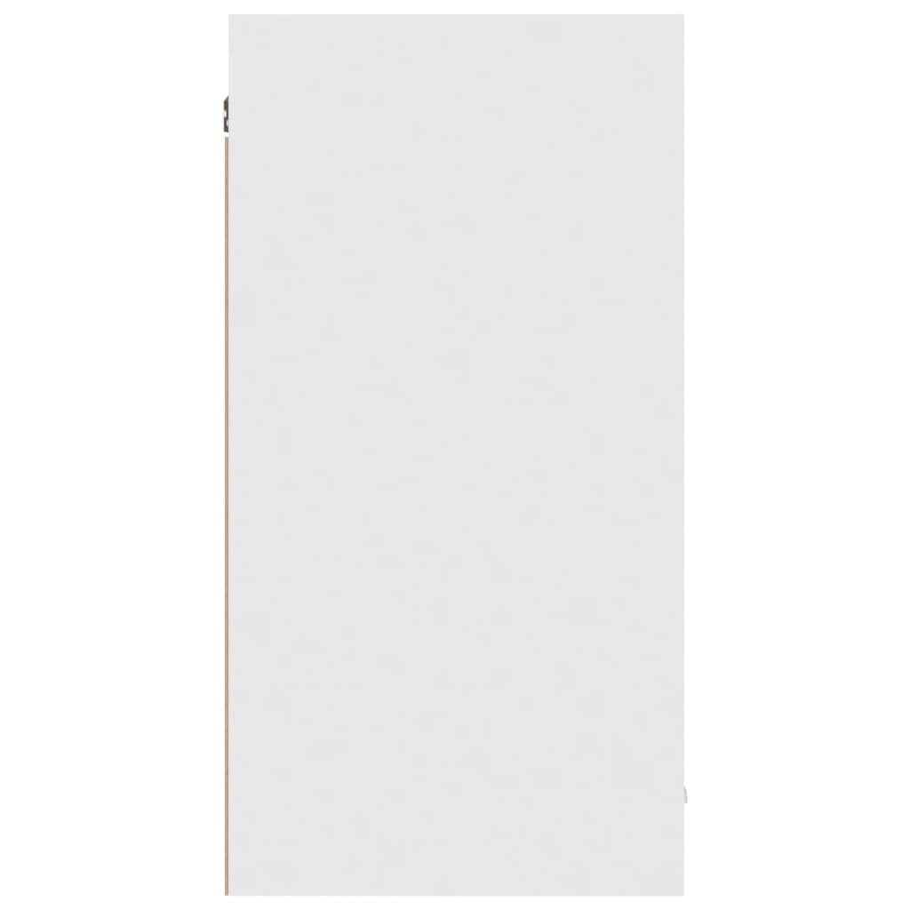 vidaXL Armário de parede 80x31x60 cm contraplacado branco
