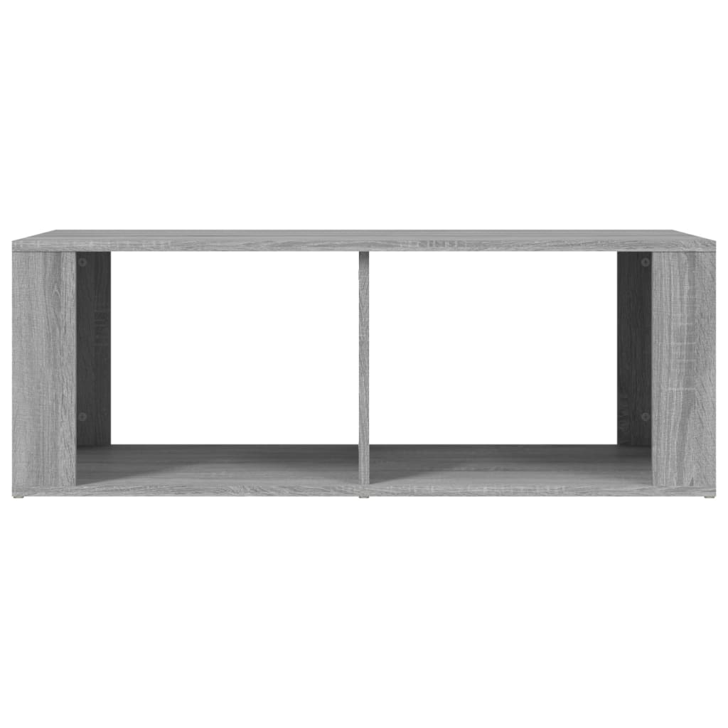vidaXL Mesa de centro 100x50x36cm derivados de madeira cinzento sonoma