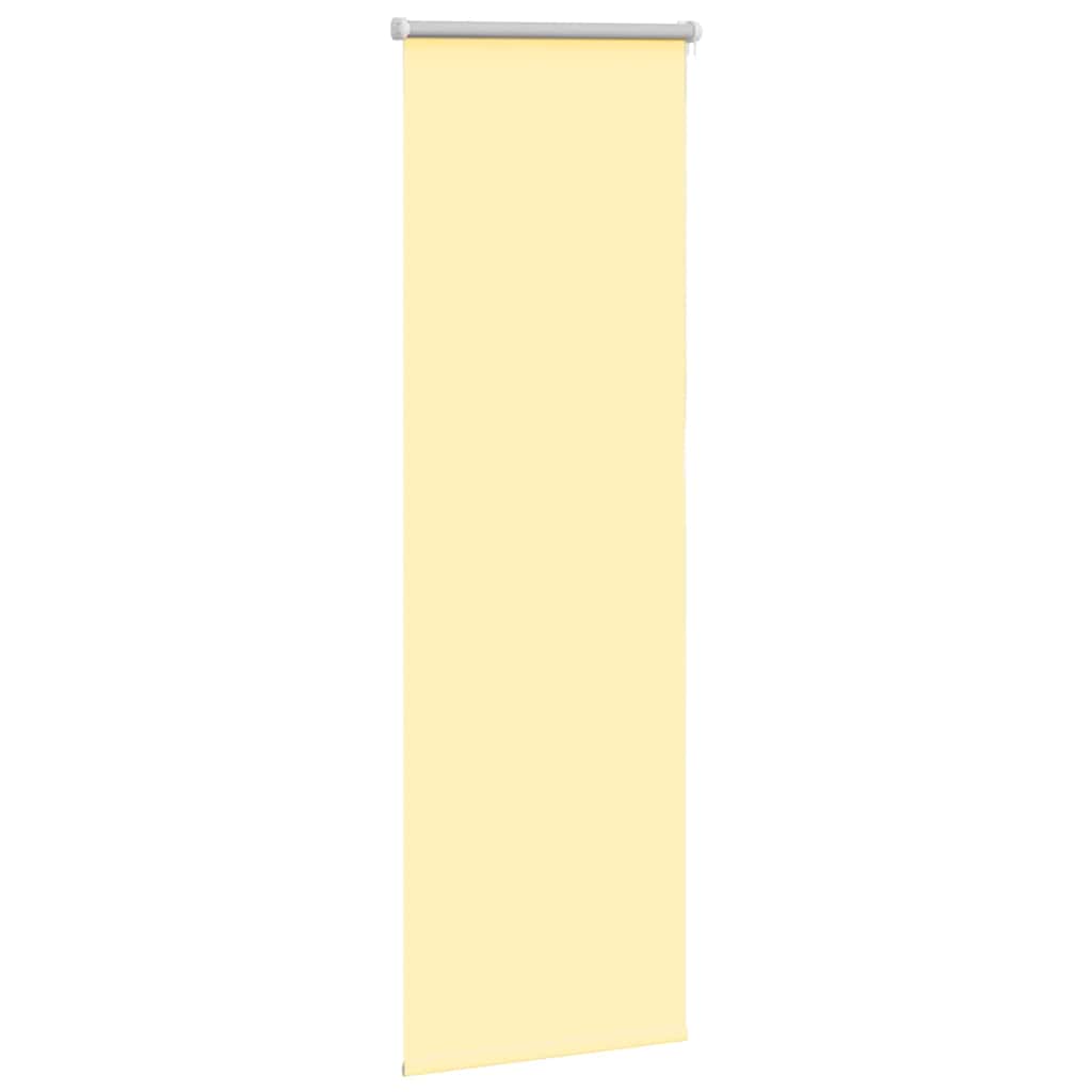 vidaXL Persiana de enrolar 45x130 cm largura tecido 40,7 cm poliéster