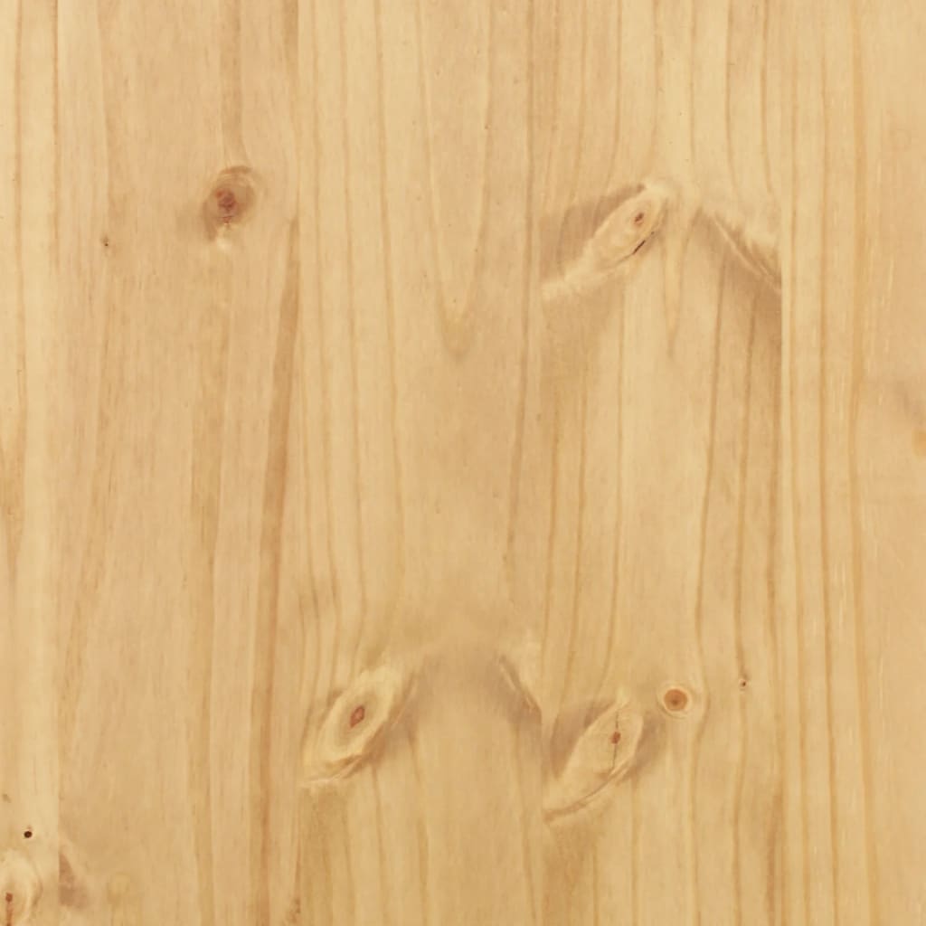 vidaXL Móvel toucador Corona 110x50x75 cm madeira de pinho maciça
