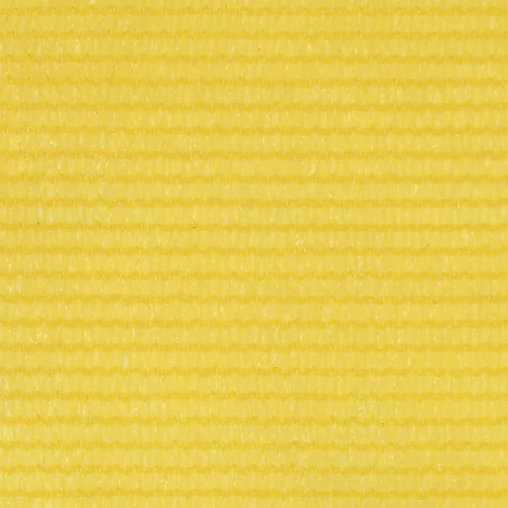 vidaXL Tela de varanda 90x300 cm PEAD amarelo
