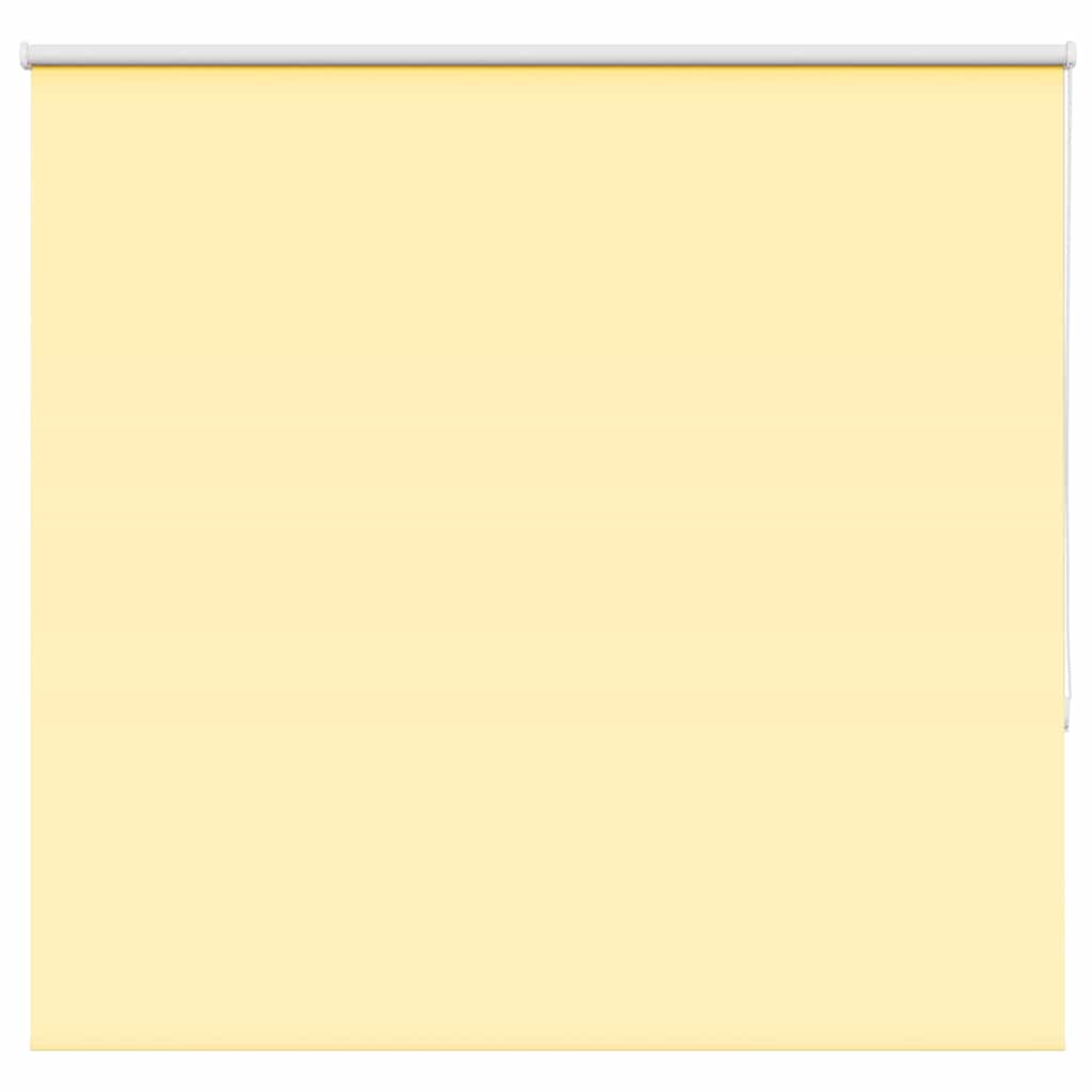 vidaXL Persiana de enrolar 145x130 cm largura tecido 141,6cm poliéster