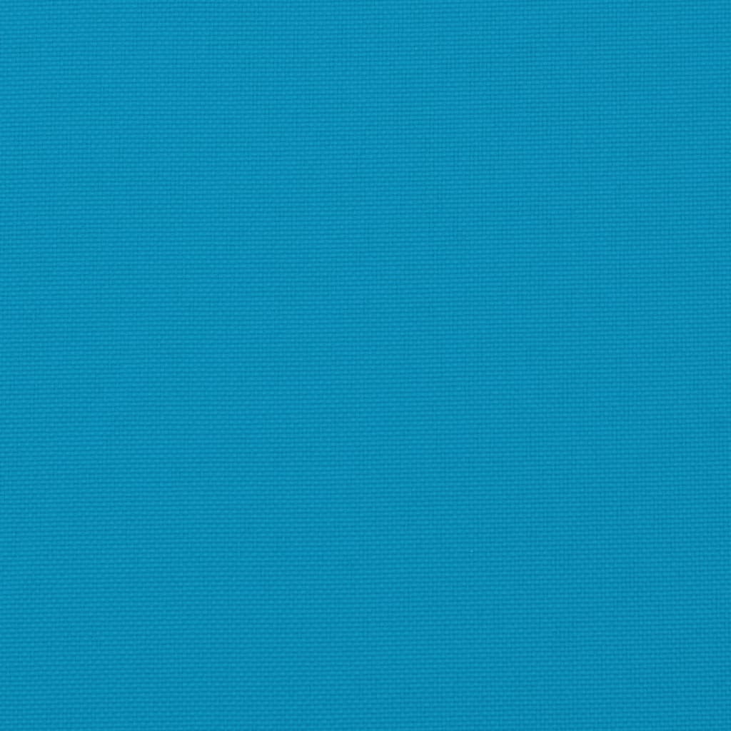 vidaXL Almofadão p/ banco de jardim 180x50x3 cm tecido oxford azul