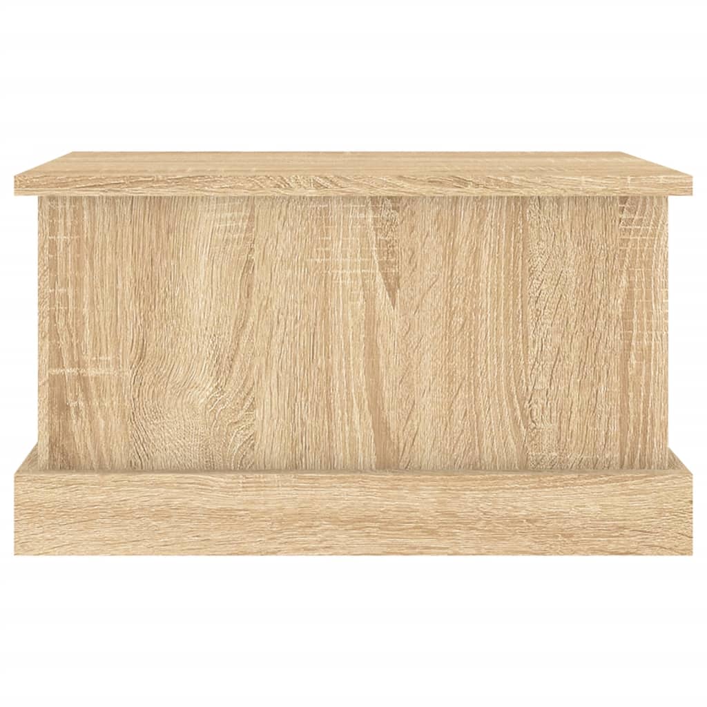 vidaXL Caixa de arrumação 50x30x28 cm deriv. madeira carvalho sonoma