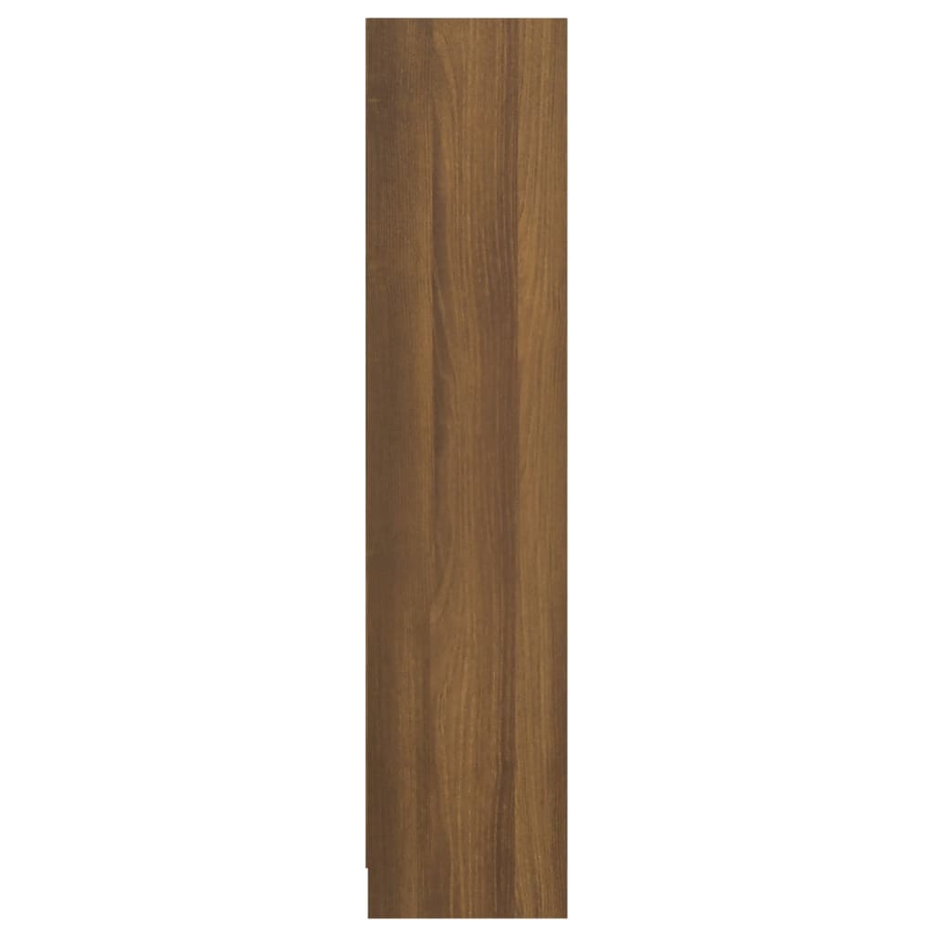 vidaXL Estante 60x24x109 cm derivados de madeira carvalho castanho