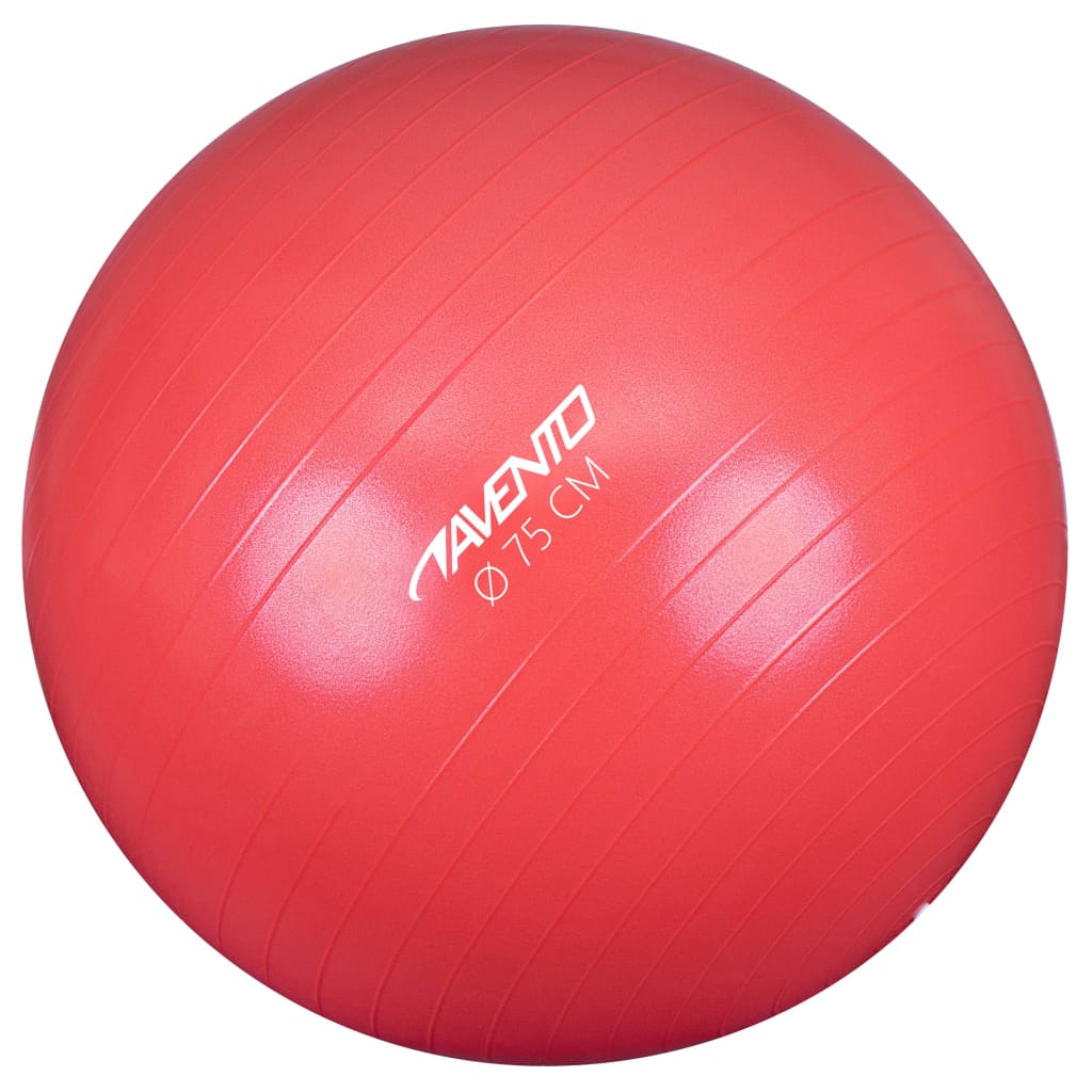 Avento Bola de fitness/ginásio 75 cm de diâmetro rosa