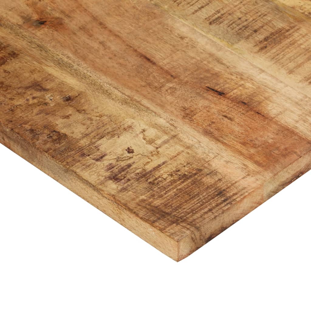 vidaXL Tampo de mesa 25-27 mm 120x60 cm madeira de mangueira maciça