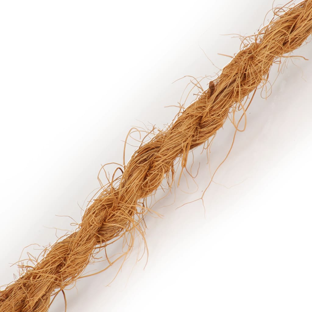 vidaXL Corda de fibra de coco 8-10 mm 100m