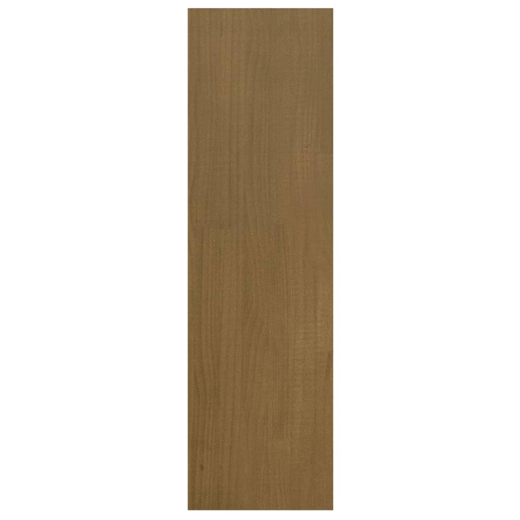 vidaXL Estante/divisória 40x30x103,5 cm madeira de pinho castanho mel